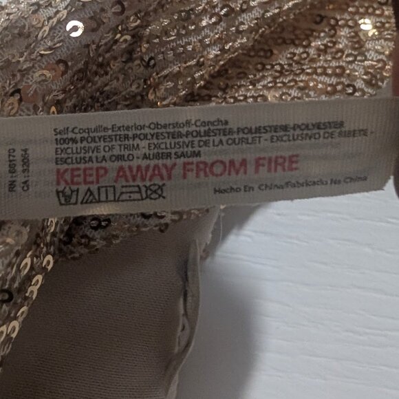 Free People Intimately |  Sparks Fly Sequin Corset Bodysuit In Gold - Picture 9 of 10